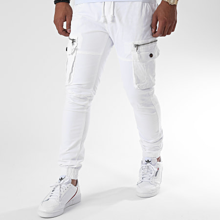 John H - Jogger Pant XQ01 Blanc