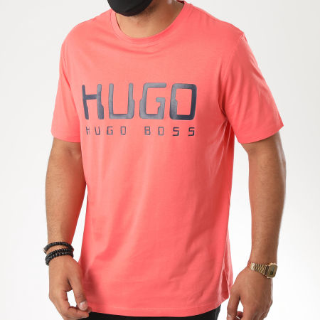 HUGO - Tee Shirt Dolive 203 50430758 Orange Corail