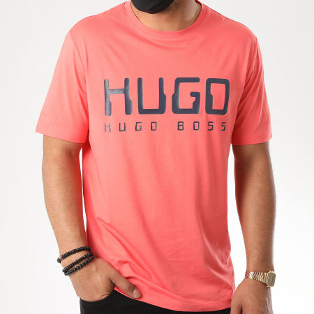 HUGO - Tee Shirt Dolive 203 50430758 Orange Corail