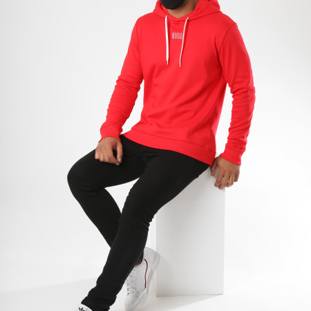 HUGO Sweat Capuche Dondy 203 50432328 Rouge LaBoutiqueOfficielle