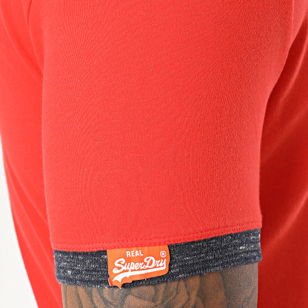 Superdry - Tee Shirt OL Ringer M1010153A Rouge