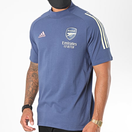 Adidas Sportswear - Tee Shirt A Bandes Arsenal FC FQ6140 Bleu
