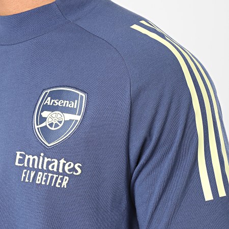 Adidas Performance - Tee Shirt A Bandes Arsenal FC FQ6140 Bleu