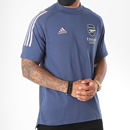 Adidas Sportswear - Tee Shirt A Bandes Arsenal FC FQ6140 Bleu