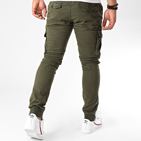 John H - XQ01 Pantaloni Cargo Verde Khaki