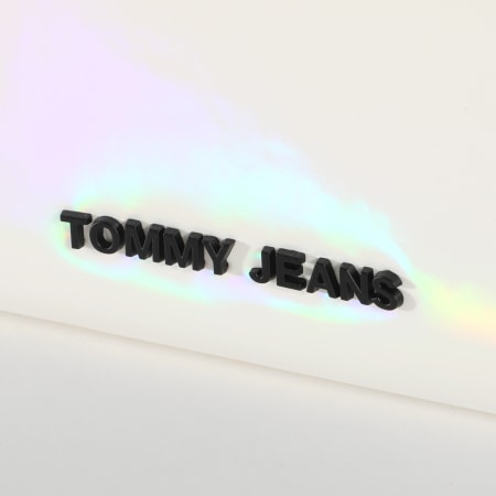 Tommy Jeans - Portefeuille Femme 8925 Blanc Iridescent