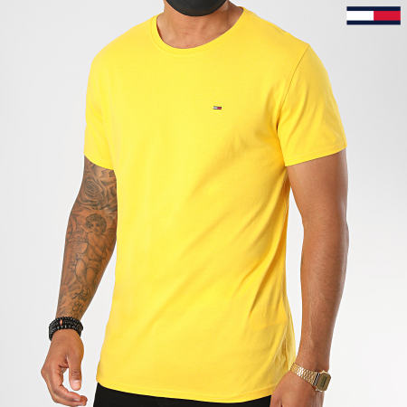 Tommy Jeans - Tee Shirt Essential Solid 4577 Jaune