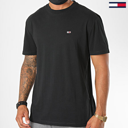 Tommy Jeans - Tee Shirt Tommy Classics 6061 Noir
