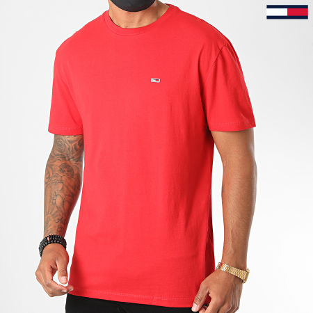 Tommy Jeans - Tee Shirt Tommy Classics 6061 Rouge