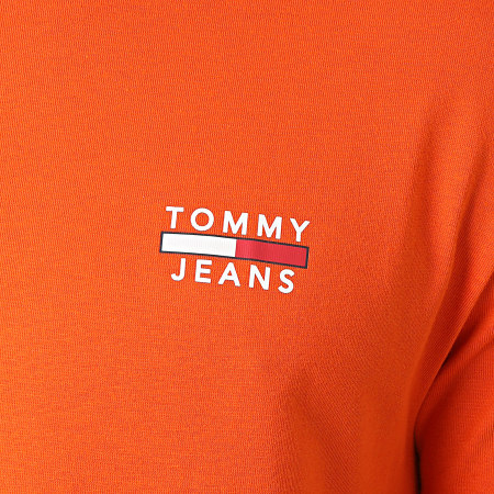 Tommy Jeans - Tee Shirt Chest Logo 7472 Orange