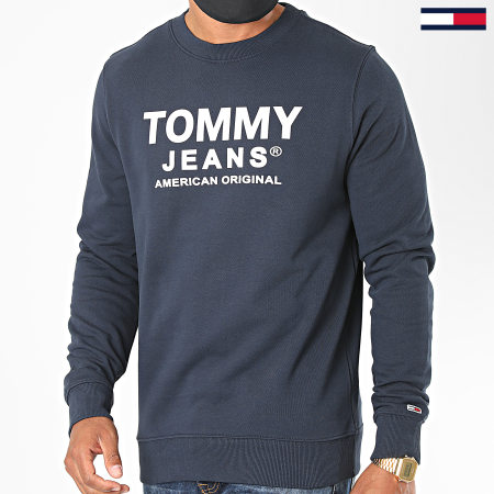 Tommy Jeans - Sweat Crewneck Essential Graphic 8405 Bleu Marine