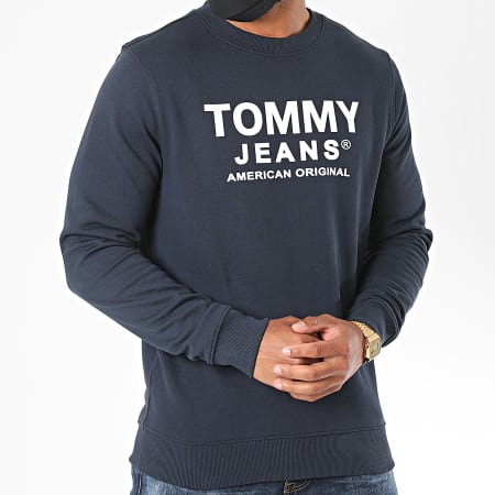 Tommy Jeans - Sweat Crewneck Essential Graphic 8405 Bleu Marine