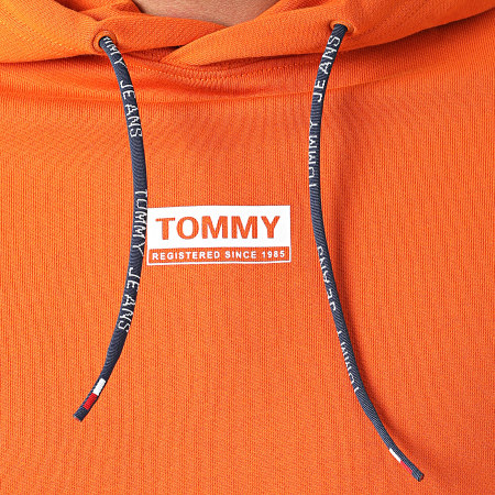 Tommy Jeans - Sweat Capuche Essential Graphic 8406 Orange