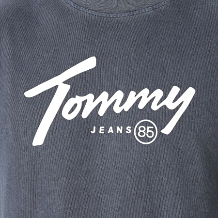 Tommy Jeans - Tee Shirt Handwriting 8471 Bleu Marine