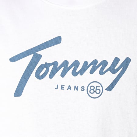 Tommy Jeans - Tee Shirt Handwriting 8471 Blanc