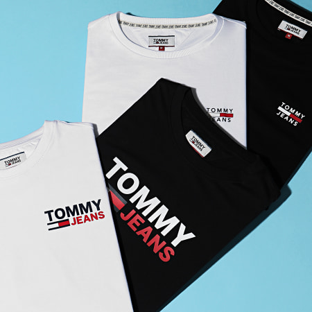 Tommy Jeans - Tee Shirt Stretch 8702 Blanc
