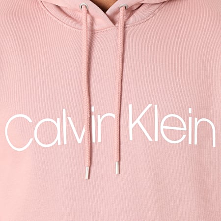 Calvin Klein - Sweat Capuche Cotton Logo 3664 Rose
