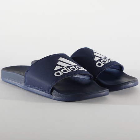 Adidas Originals - Claquettes Adilette Comfort B44870 Bleu Marine -
