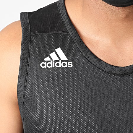 Adidas Sportswear - Débardeur A Bandes Réversible 3G Speed DX6385 Noir