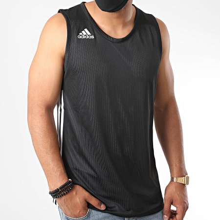 Adidas Sportswear - Débardeur A Bandes Réversible 3G Speed DX6385 Noir