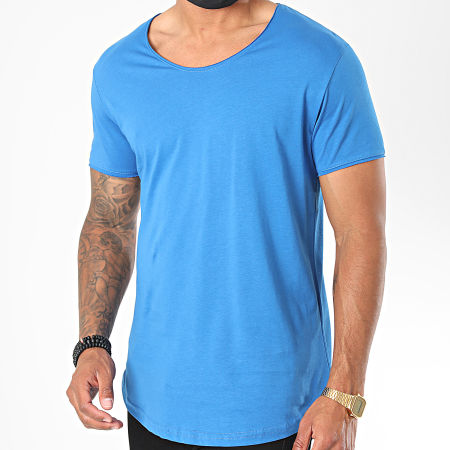 Classic Series - Tee Shirt Oversize 3603 Bleu Azur