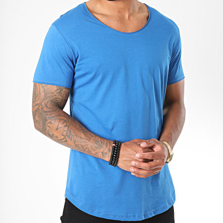 Classic Series - Tee Shirt Oversize 3603 Bleu Azur