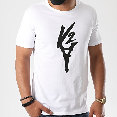 Da Uzi - Tee Shirt Logo Blanc