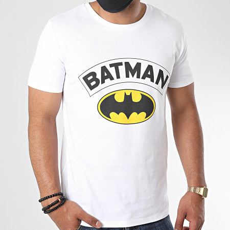 DC Comics - Tee Shirt Sign Blanc