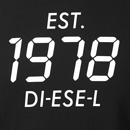 Diesel - Tee Shirt Diegos A00297-0HAYU Noir