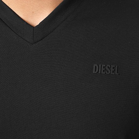 Diesel - Tee Shirt Col V Cherubik New 2 A00401-0HAYU Noir