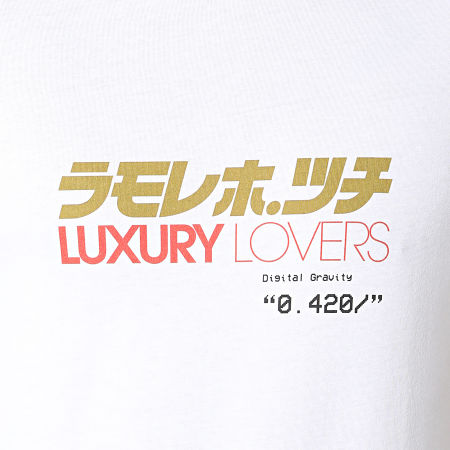 Luxury Lovers - Tee Shirt Night Call Blanc