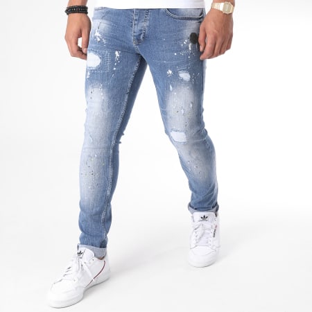 Zelys Paris Jean Skinny Monza Bleu Denim Ryses