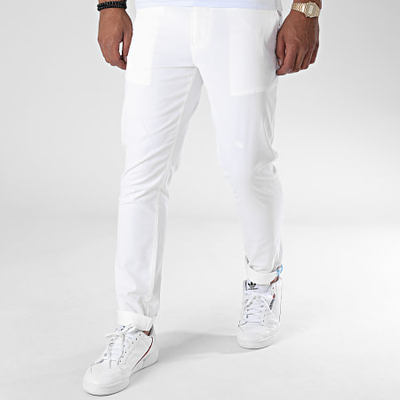 Armita - Pantalon Chino J-S7124 Blanc