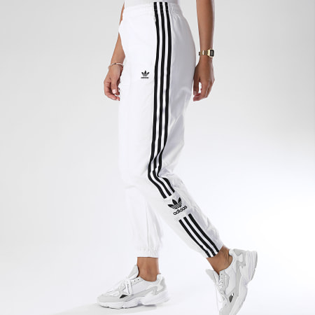 Adidas Originals - Pantalon Jogging A Bandes Femme FM2587 Blanc