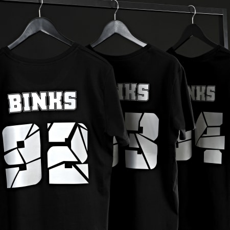 Binks - Tee Shirt 94 Réfléchissant Noir