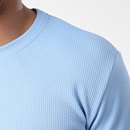 Frilivin - Tee Shirt Oversize 5423 Bleu Clair