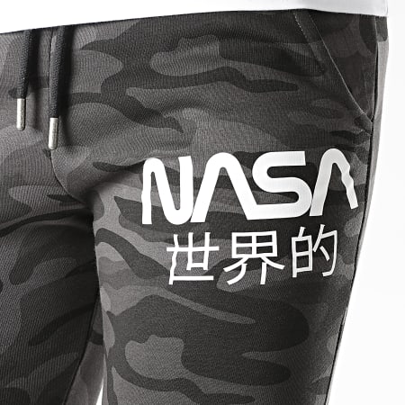 NASA - Pantalon Jogging Japan Camo Noir