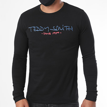 Teddy Smith - Ticlass Basic Long Sleeve Tee Negro