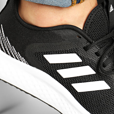 Adidas Sportswear - Baskets Fluidstreet FW1703 Core Black Footwear White