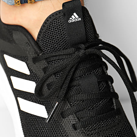 Adidas Sportswear - Baskets Fluidstreet FW1703 Core Black Footwear White
