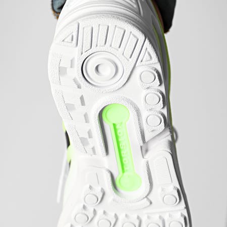 adidas - Baskets ZX Flux EG5409 Footwear White Core Black Signal Green