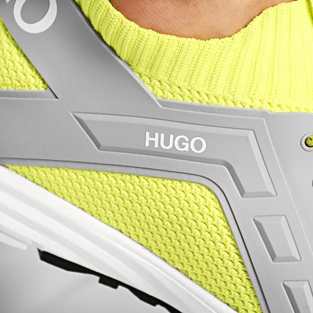 HUGO - Baskets Hybrid Runn 50433050 Jaune Gris