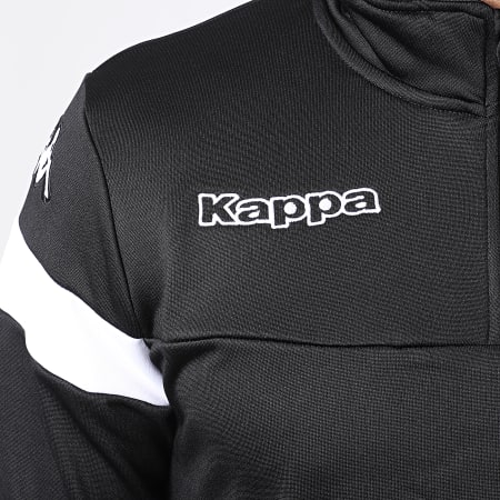 Kappa - Sweat Col Zippé Novare 304IPJ0 Noir