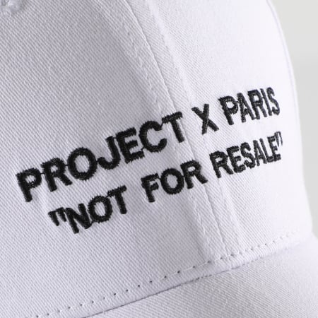 Project X Paris - Casquette Not For Resale Blanc