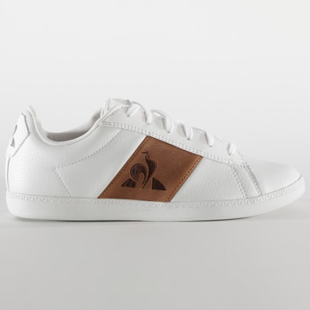 Le Coq Sportif - Baskets Femme CourtClassic 2020249 Optical White Brown
