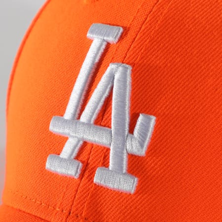New Era - Casquette Enfant 9Forty League Essential Neon 12381025 Los Angeles Dodgers Orange Fluo