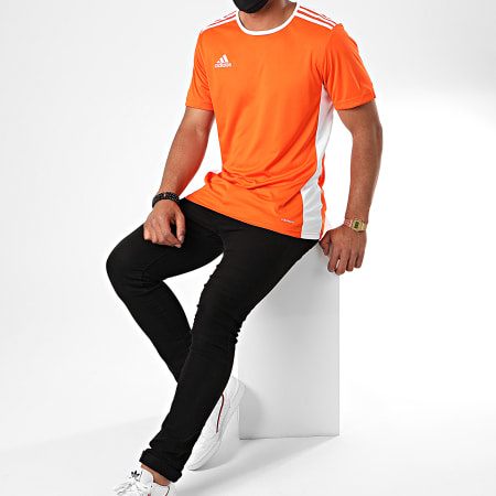 Adidas Sportswear - Tee Shirt A Bandes Entrada 18 CD8366 Orange