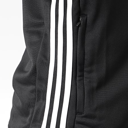 Adidas Sportswear - Veste Zippée Regi 18 CZ8624 Noir Blanc