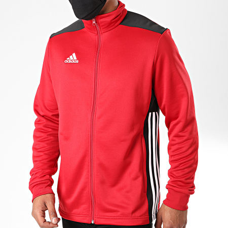 Adidas Sportswear - Veste Zippée Regi 18 CZ8628 Rouge Noir