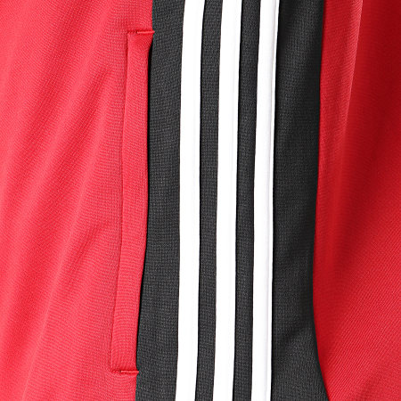 Adidas Sportswear - Veste Zippée Regi 18 CZ8628 Rouge Noir
